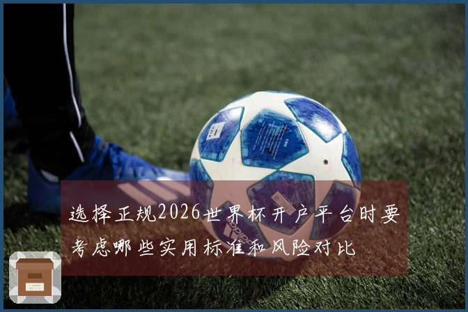 选择正规2026世界杯开户平台时要考虑哪些实用标准和风险对比