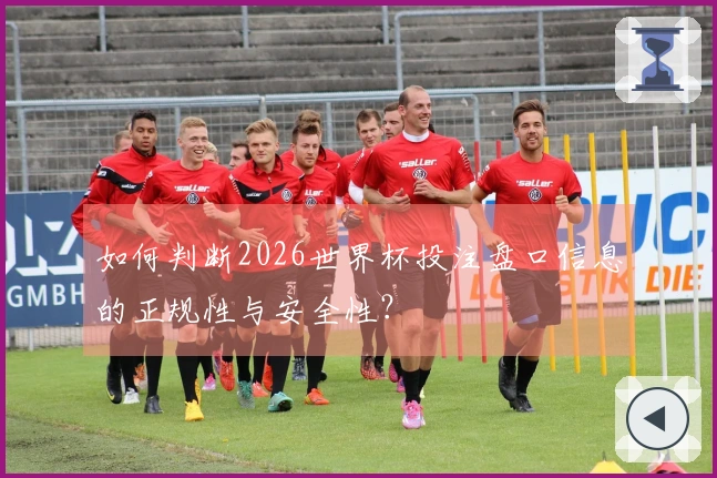如何判断2026世界杯投注盘口信息的正规性与安全性？