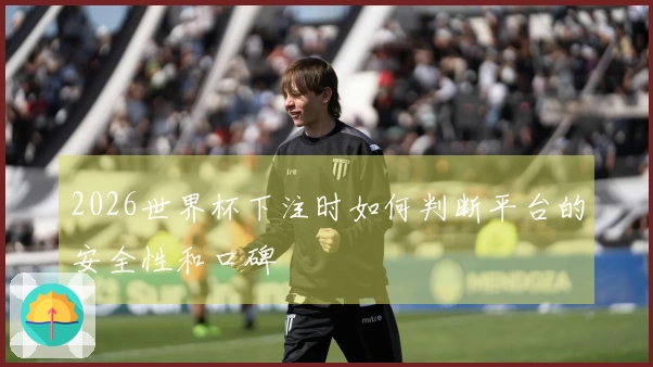 2026世界杯下注时如何判断平台的安全性和口碑